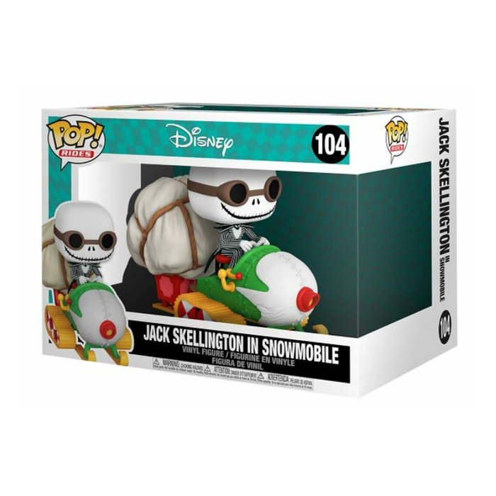 Funko POP! Rides: Disney: Nightmare Before Christmas - Jack Skellington In Snowmobile Vinyl Figure #104 - for just $29.95! 