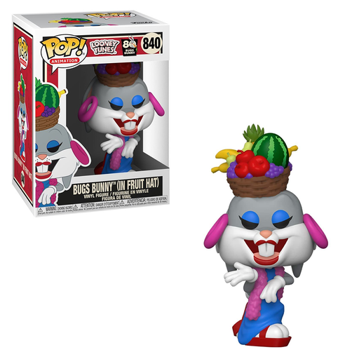 Funko POP! Bugs Bunny 80th - Bugs in Fruit Hat Vinyl Figure #840 - for just $11.99! 
