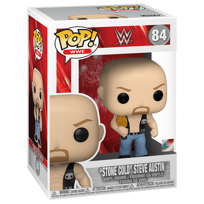 Funko POP! WWE - Stone Cold Steve Austin with Belt Vinyl Figure #84 - for just $11.99! 