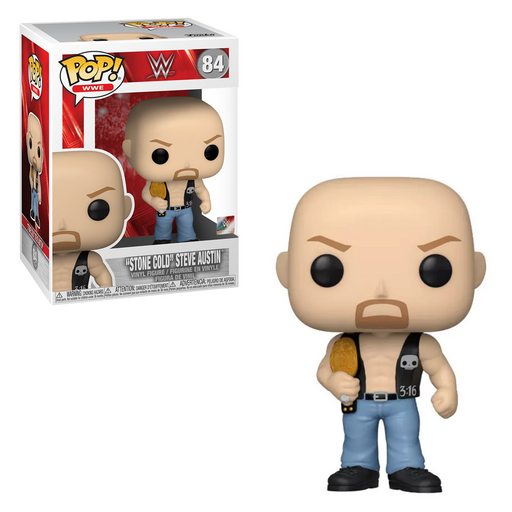 Funko POP! WWE - Stone Cold Steve Austin with Belt Vinyl Figure #84 - for just $11.99! 