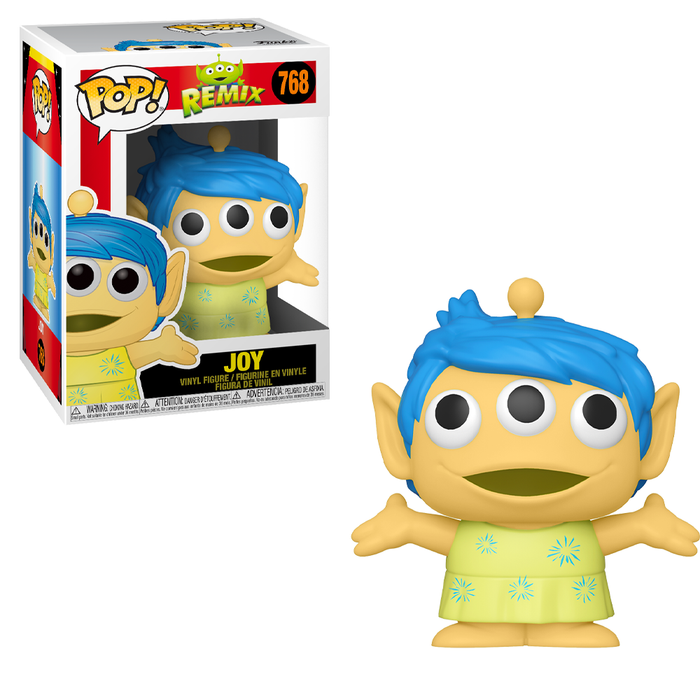 Funko POP! Pixar Alien Remix - Alien as Joy Vinyl Figure #768 Specialty Series - for just $13.99! 