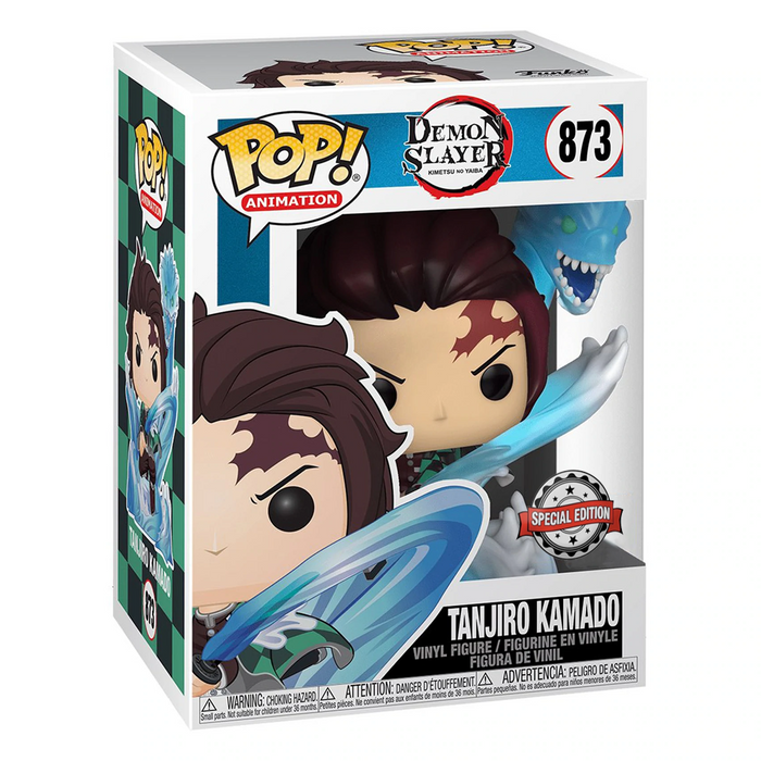 Funko POP! Demon Slayer: Kimetsu no Yaiba - Tanjiro Kamado (Water Breathing) GITD Vinyl Figure #867 Special Edition Exclusive - for just $29.95! 