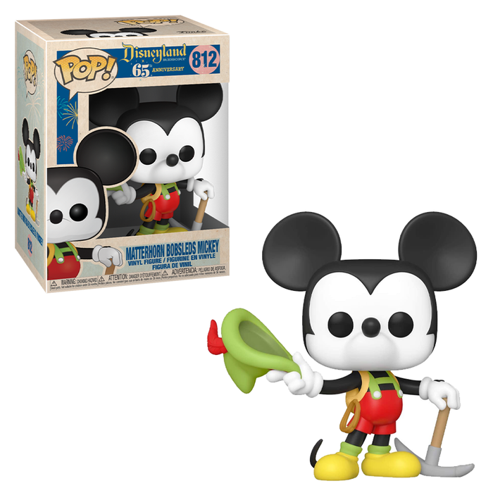 Funko POP! Disney 65th - Matterhorn Bobsleds Mickey In Lederhosen Vinyl Figure #812 - for just $11.99! 