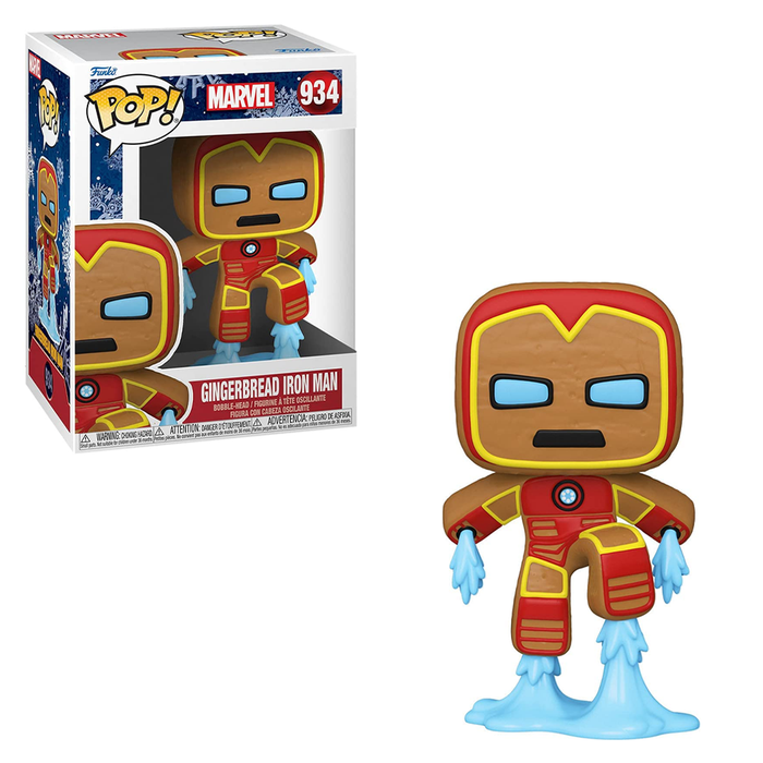 Funko POP! Marvel Holiday - Gingerbread Iron Man Vinyl Figure #934 - for just $11.99! 