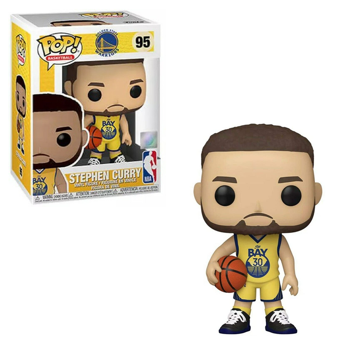 Funko POP! NBA: Warriors - Stephen Curry (Alternate) Vinyl Figure #95 - for just $11.99! 