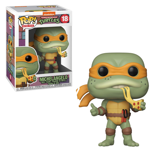 Funko POP! Teenage Mutant Ninja Turtles - Michelangelo Vinyl Figure #18 - for just $11.99! 