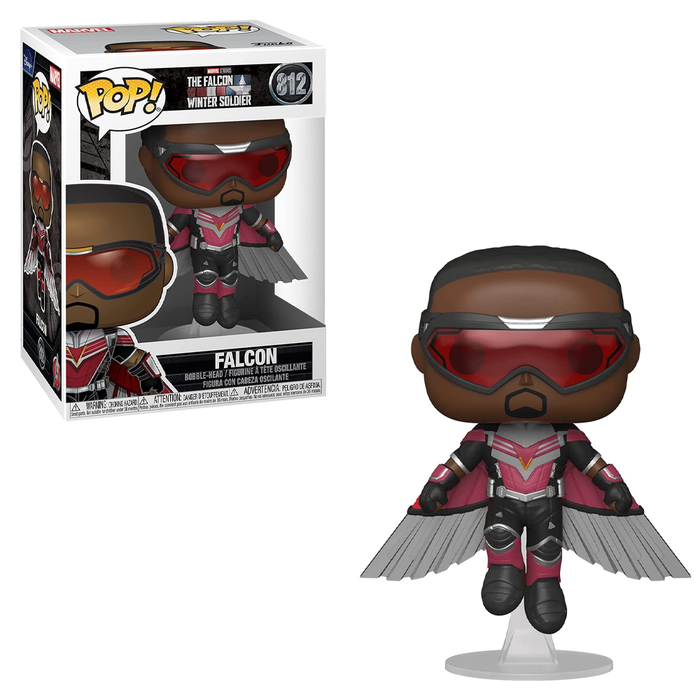 Funko POP! The Falcon and Winter Soldier - Falcon (Flying) Vinyl Figure #812 - for just $11.99! 