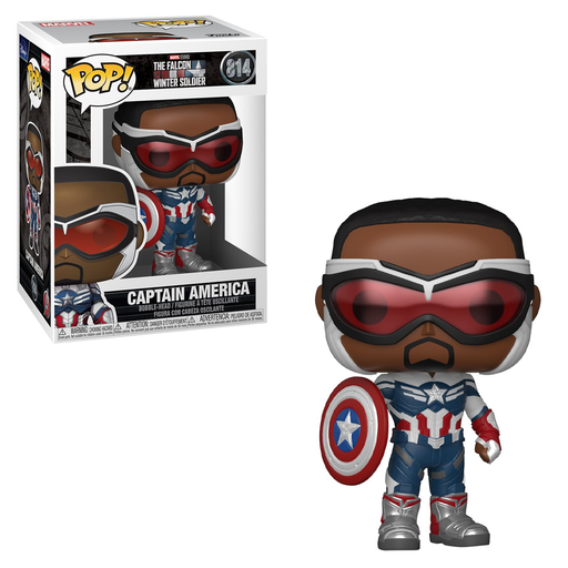 Funko POP! The Falcon and Winter Soldier - Captain America Vinyl Figure #814 - for just $11.99! 