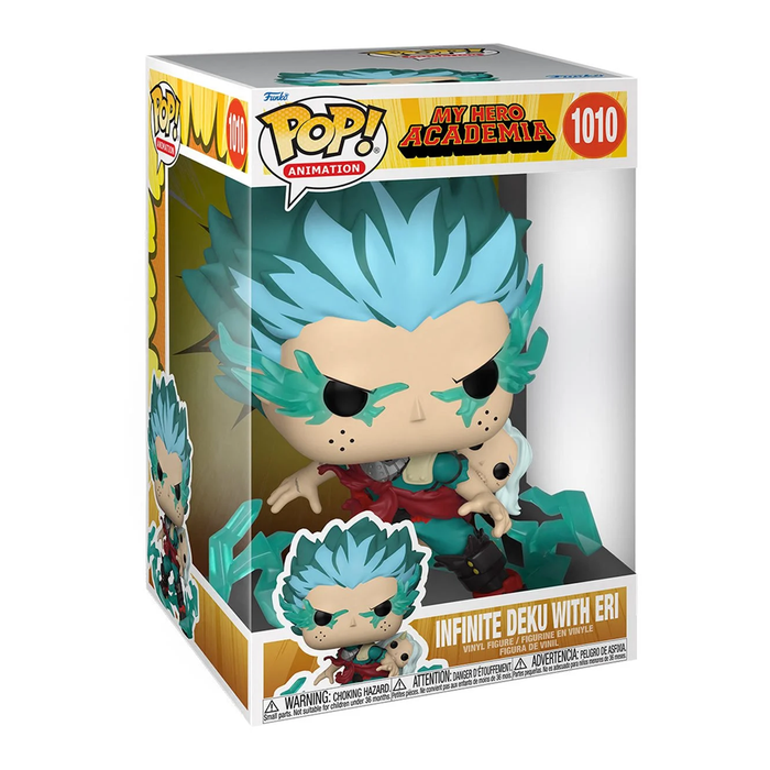 Funko POP! My Hero Academia - 10-Inch Infinite Deku with Eri Vinyl Figure #1010 - for just $34.99! 
