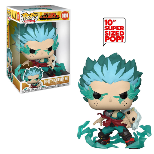 Funko POP! My Hero Academia - 10-Inch Infinite Deku with Eri Vinyl Figure #1010 - for just $34.99! 