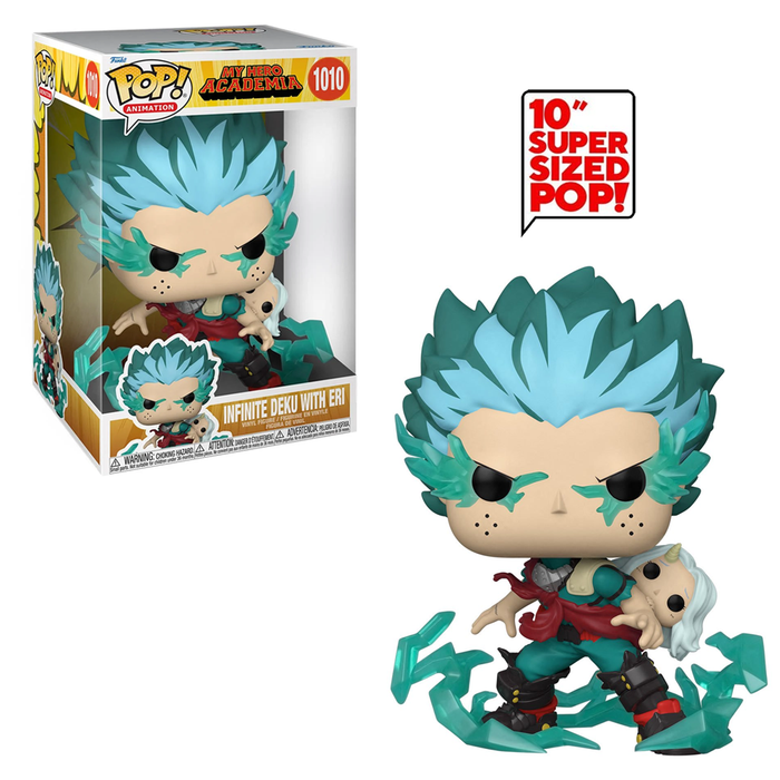 Funko POP! My Hero Academia - 10-Inch Infinite Deku with Eri Vinyl Figure #1010 - for just $34.99! 