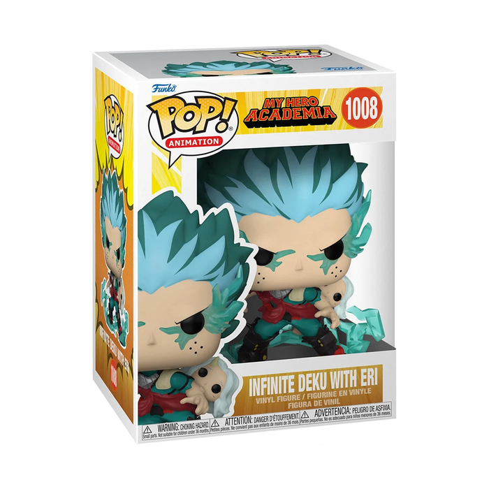 Funko POP! My Hero Academia - Infinite Deku with Eri Vinyl Figure #1008 - for just $11.99! 