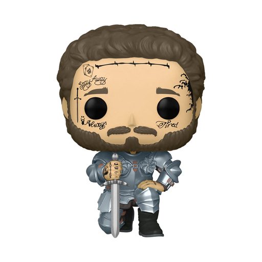 Funko POP! Rocks - Post Malone Knight Vinyl Figure #253 - for just $11.99! 