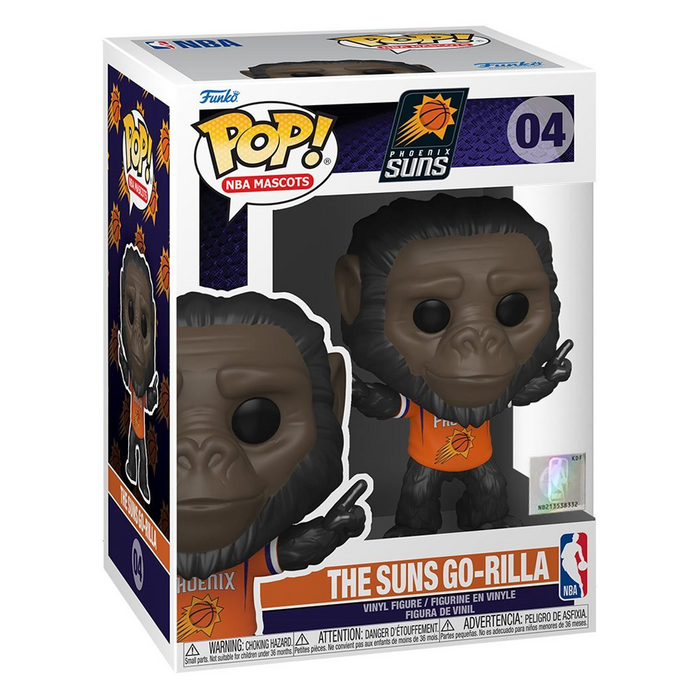 Funko POP! NBA Mascots: Phoenix - Go-Rilla the Gorilla Vinyl Figure #4 - for just $11.99! 