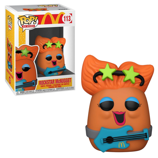 Funko POP! Ad Icons: McDonald's - Rockstar Nugget Vinyl Figure #113 - for just $11.99! 
