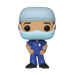 Funko POP! Heroes: Front Line Workers - Male (Blue Scrub) Vinyl Figure - for just $11.99! 