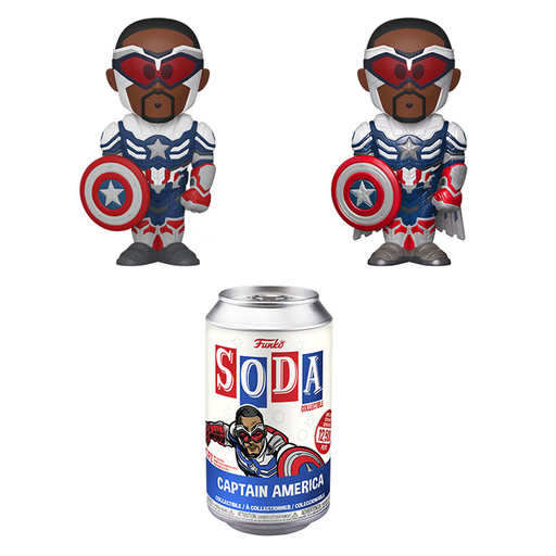 Funko Vinyl SODA: The Falcon and the Winter Soldier - Captain Falcon Vinyl Figure - for just $14.95! 