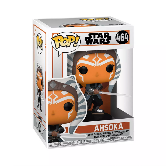 Funko POP! Star Wars: The Mandalorian - Ahsoka with Sabers Vinyl Figure #464 - for just $11.99! 