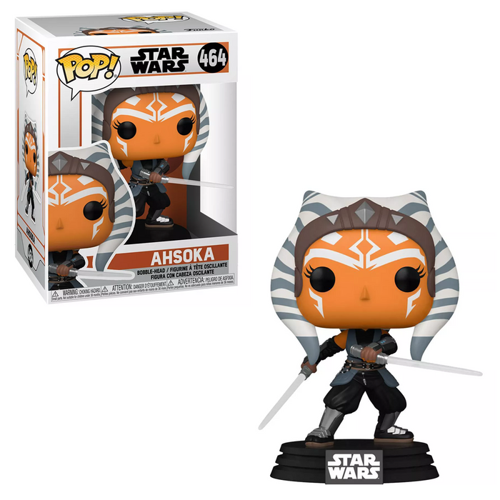 Funko POP! Star Wars: The Mandalorian - Ahsoka with Sabers Vinyl Figure #464 - for just $11.99! 