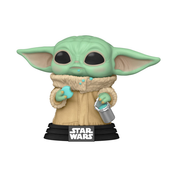 Funko POP! Star Wars: The Mandalorian - Grogu with Cookie Vinyl Figure #465 - for just $11.99! 