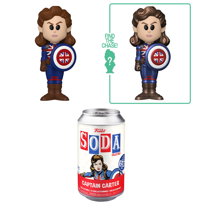 Funko Vinyl SODA: Agent Carter - Captain Carter Vinyl Figure - for just $14.95! 