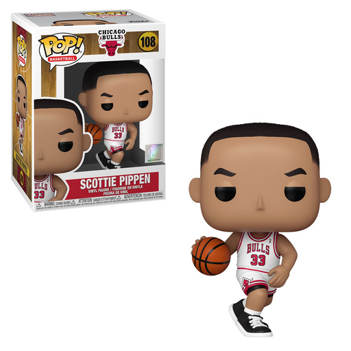 Funko POP! NBA: Legends -Scottie Pippen (Bulls Home) Vinyl Figure #108 - for just $11.99! 