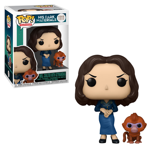 Funko POP! His Dark Materials - Mrs. Coulter with Ozymandias Vinyl Figure #1111 - for just $11.99! 