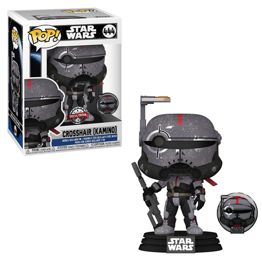 Funko POP! Star Wars: The Bad Batch - Crosshair Kamino with Pin Vinyl Figure #444 Special Edition Exclusive - for just $24.95! 