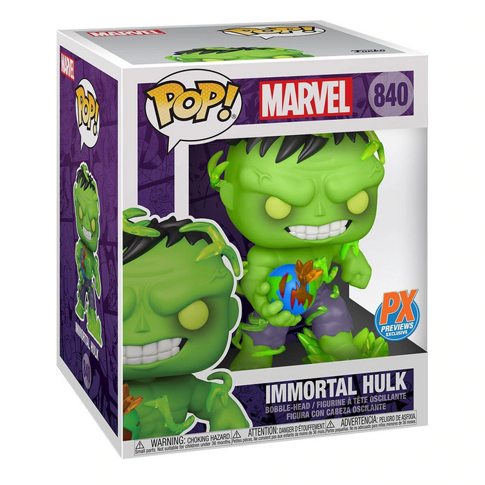 Funko POP! Marvel - Immortal Hulk 6-Inch Vinyl Figure #840 Previews Exclusive (PX) - for just $29.99! 