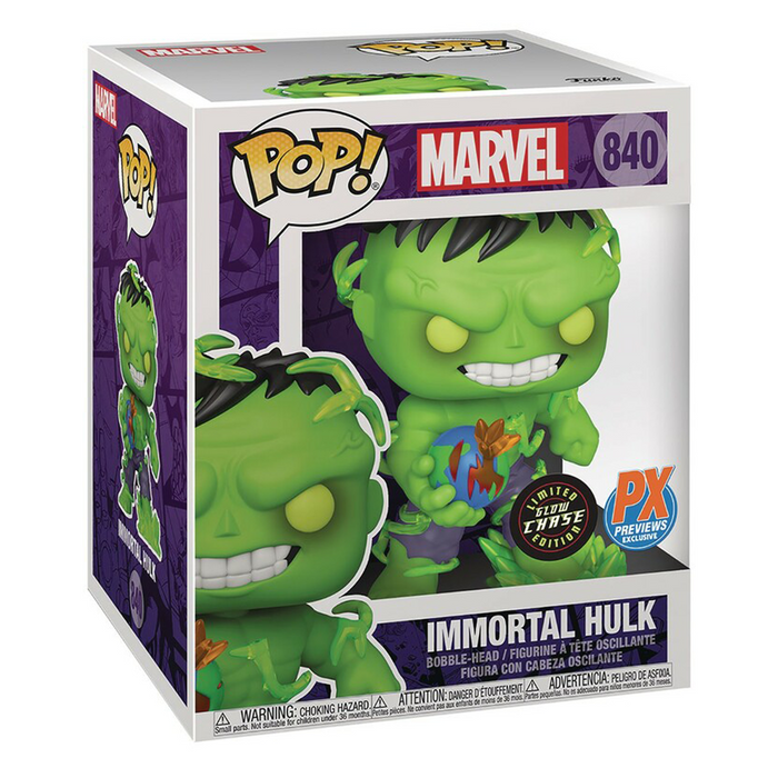Funko POP! Marvel - Immortal Hulk 6-Inch Vinyl Figure #840 Previews Exclusive (PX) - for just $29.99! 