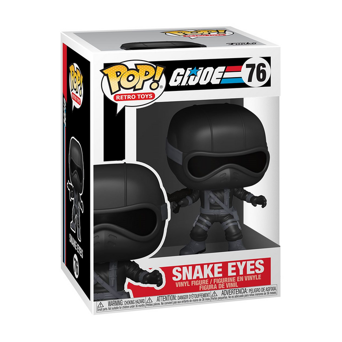 Funko POP! G.I. Joe - Snake Eyes Vinyl Figure #76 - for just $11.99! 