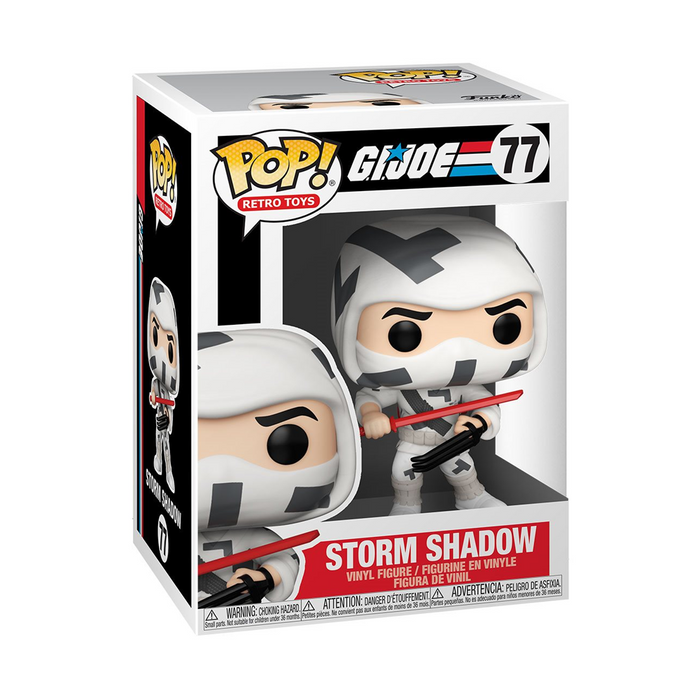 Funko POP! G.I. Joe - Storm Shadow Vinyl Figure #77 - for just $11.99! 