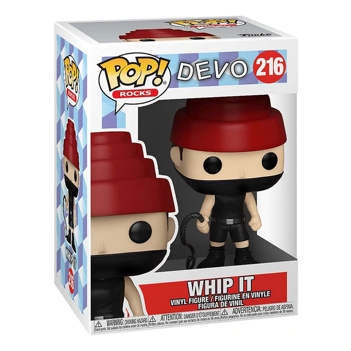 Funko POP! Rocks: Devo - Whip It with Whip Vinyl Figure #216 - for just $11.99! 