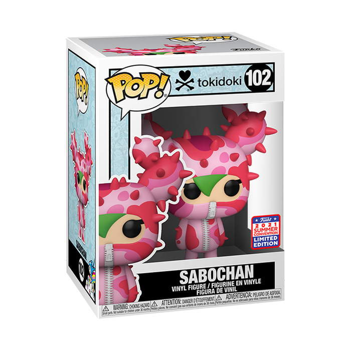 Funko POP! Tokidoki - Sabochan Vinyl Figure #102 2021 Summer Convention Exclusive - for just $19.99! 