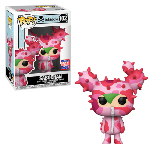Funko POP! Tokidoki - Sabochan Vinyl Figure #102 2021 Summer Convention Exclusive - for just $19.99! 