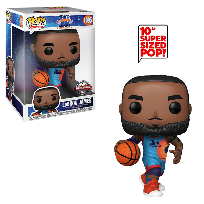 Funko POP! Space Jam (A New Legacy) - Lebron James 10-Inch Vinyl Figure #1095 Special Edition Exclusive - for just $59.95! 