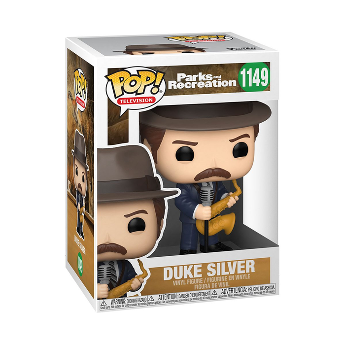 Funko POP! Parks and Recreation - Duke Silver Vinyl Figure #1149 - for just $11.99! 
