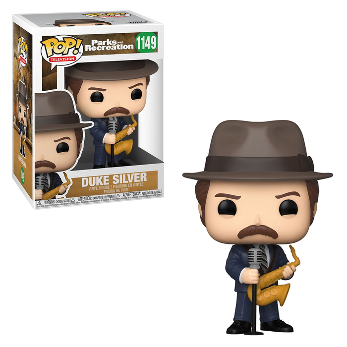 Funko POP! Parks and Recreation - Duke Silver Vinyl Figure #1149 - for just $11.99! 