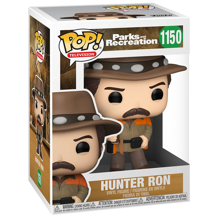Funko POP! Parks and Recreation - Hunter Ron Vinyl Figure #1150 - for just $11.99! 