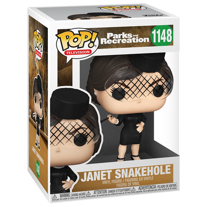 Funko POP! Parks and Recreation - Janet Snakehole Vinyl Figure #1148 - for just $11.99! 