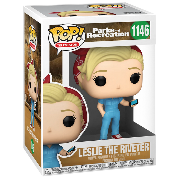 Funko POP! Parks and Recreation - Leslie the Riveter Vinyl Figure #1146 - for just $11.99! 