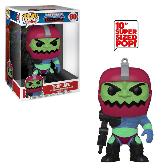 Funko POP! Masters of the Universe - 10-Inch Trapjaw Vinyl Figure #90 - for just $34.95! 