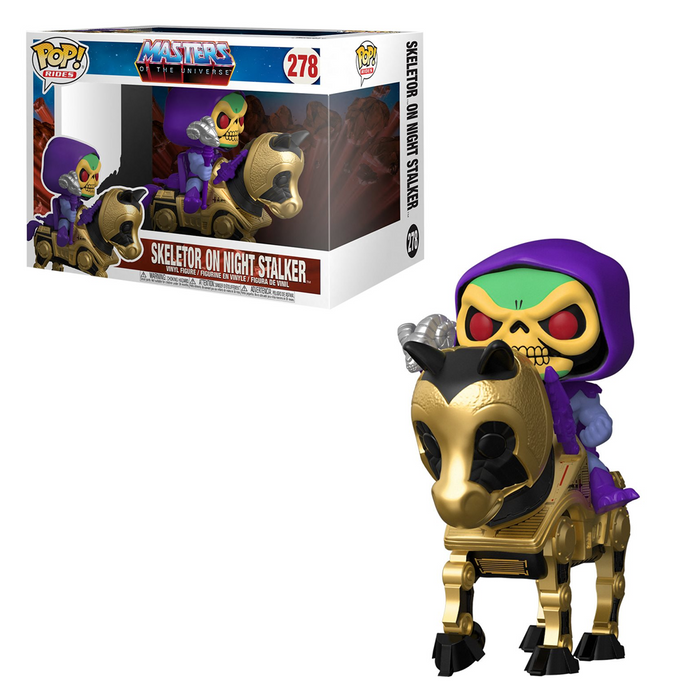 Funko POP! Rides: Masters of the Universe - Skeletor with Night Stalker Vehicle Vinyl Figure #278 - for just $29.95! 
