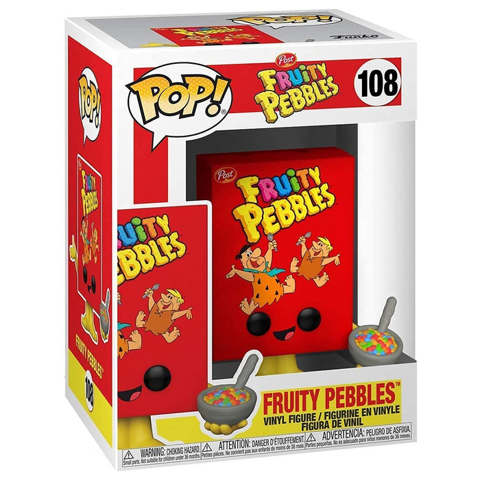 Funko POP! Ad Icons: Post - Fruity Pebbles Cereal Box Vinyl Figure #108 - for just $11.99! 