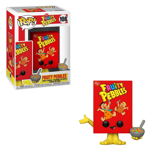 Funko POP! Ad Icons: Post - Fruity Pebbles Cereal Box Vinyl Figure #108 - for just $11.99! 