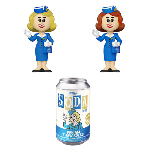Funko Vinyl SODA: Pan Am - Stewardess Vinyl Figure - for just $14.95! 