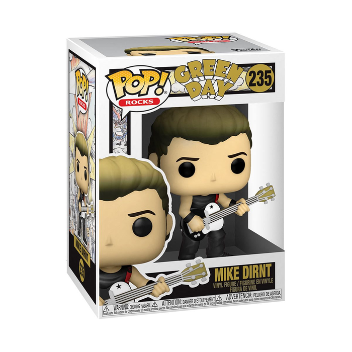 Funko POP! Rocks: Green Day - Mike Dirnt Vinyl Figure #235 - for just $11.99! 