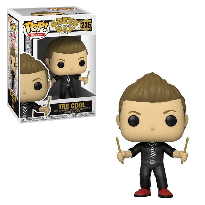 Funko POP! Rocks: Green Day - Tre Cool Vinyl Figure #236 - for just $11.99! 