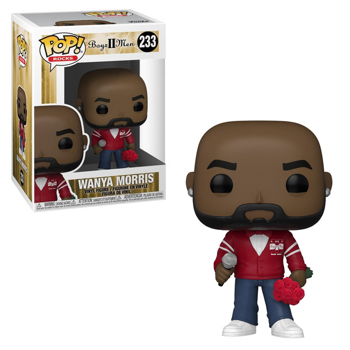 Funko POP! Rocks: Boyz II Men - Wanya Morris Vinyl Figure #233 - for just $11.99! 