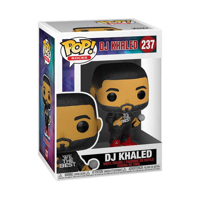 Funko POP! Rocks - DJ Khaled Vinyl Figure #237 - for just $11.99! 